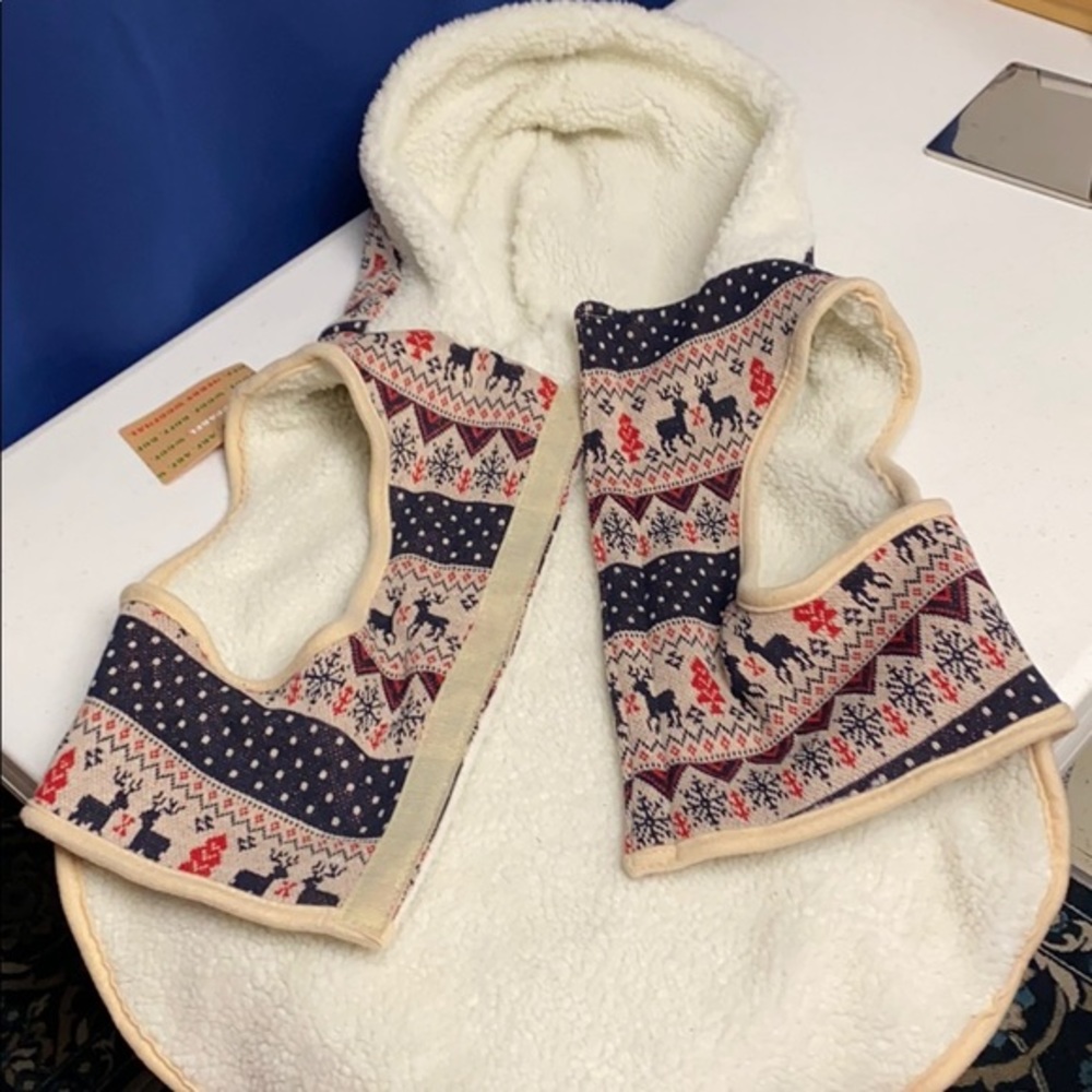 Doggie Velcro Christmas Coat